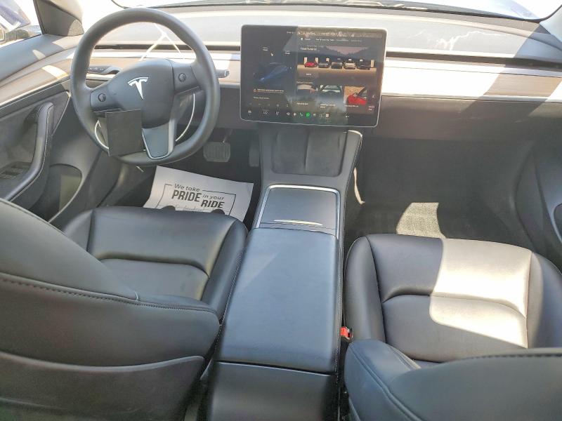 2023 Tesla Model 3 VIN 5YJ3E1EB7PF674429 COPART salvage auction — FRONT END, Salvage Title, sold $9,000 on 2026-07-20 (photo 8)