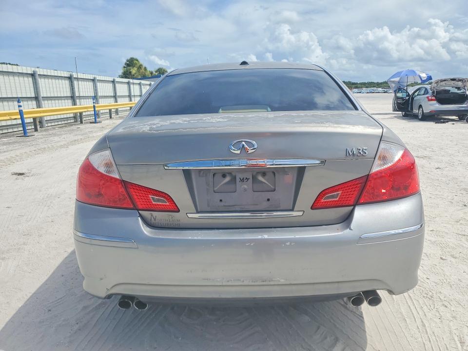2010 Infiniti M35 VIN JN1CY0AP9AM911796 COPART salvage auction — FRONT END, FL - CERT OF TITLE SLVG REBUILDABLE, sold $90 on 2026-07-15 (photo 6)