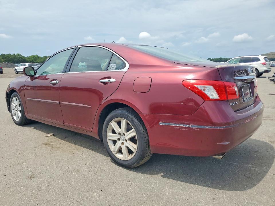 2007 Lexus Es 350 VIN JTHBJ46G672134400 COPART salvage auction — FRONT END, NY - MV-907A SALVAGE CERTIFICATE, sold $1,150 on 2026-07-20 (photo 2)