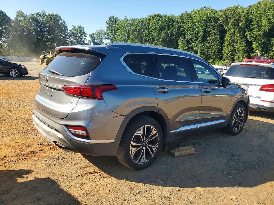 2019 Hyundai Santa fe VIN 5NMS53AA2KH020482 COPART salvage auction — FRONT END, Nc - Dealer Only Clean Title, sold $8,100 on 2026-08-24 (photo 3)