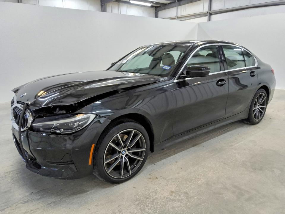 2021 BMW 3 series VIN 3MW5R7J04M8C12363 — COPART salvage auction photo