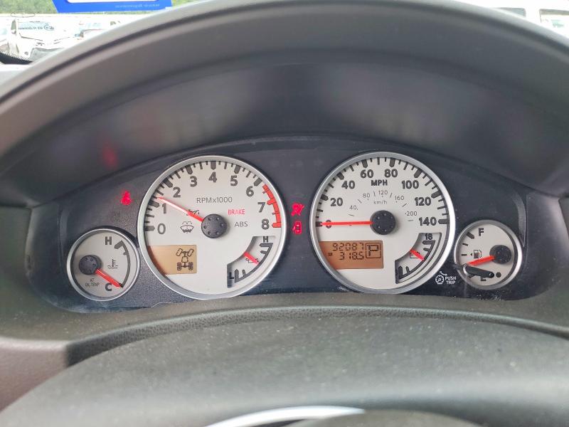 2010 Suzuki Equator VIN 5Z61D0EV7AC418599 COPART salvage auction — REAR END, Tx - Salvage Vehicle Title, sold $1,750 on 2026-07-28 (photo 9)