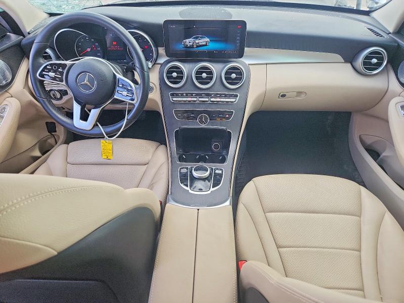 2020 Mercedes-benz C-klasse VIN WDDWF8DB9LR542481 COPART salvage auction — SIDE, Fl - Certificate Of Destruction, sold $6,500 on 2026-08-11 (photo 8)