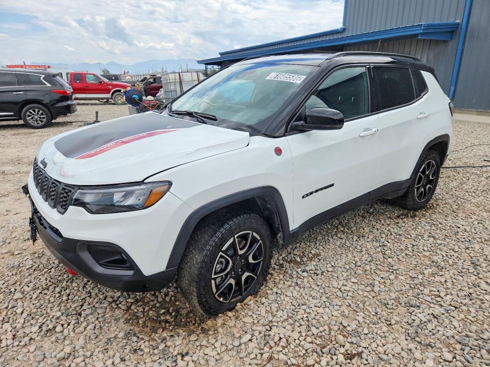 2026 Jeep Compass VIN 3C4NJDDNXTT178148 COPART salvage auction — FRONT END, Tx - Certificate Of Title, sold $7,800 on 2026-08-03 (photo 1)