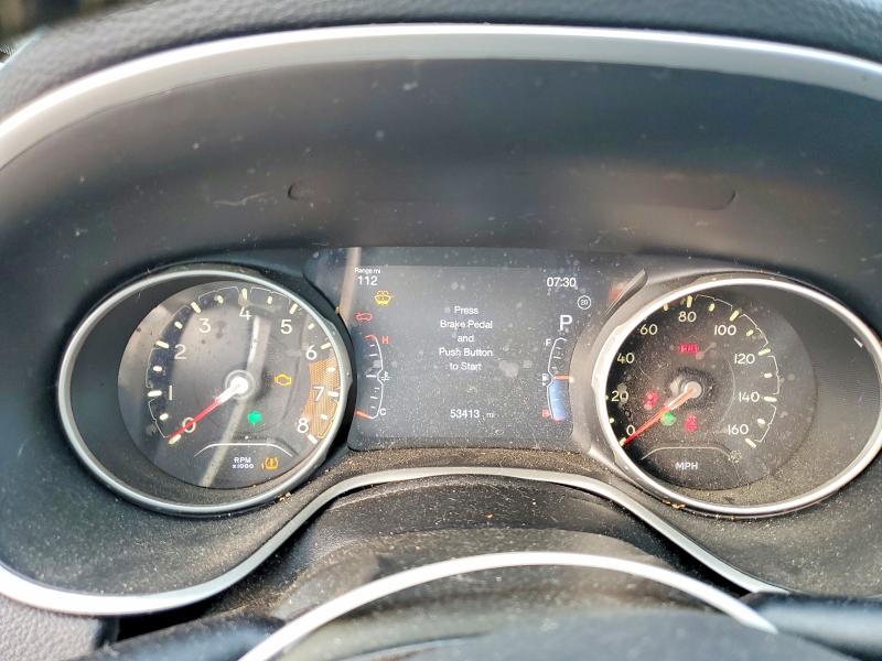 2019 Jeep Compass VIN 3C4NJDBB5KT835901 COPART salvage auction — FRONT END, Md - Cert Of Salvage > 75% Damage, sold $2,400 on 2026-08-24 (photo 9)