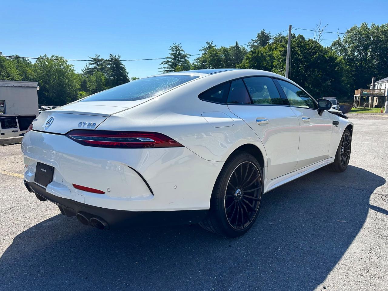 2021 Mercedes-benz AMG GT VIN W1K7X6BB9MA042247 COPART salvage auction — Front End, IN - CERTIFICATE OF TITLE, sold $41,000 on 2026-08-07 (photo 3)