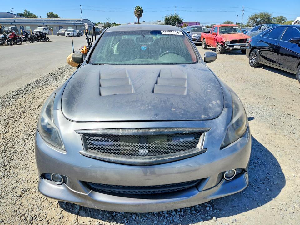 2010 Infiniti G37 VIN JN1CV6AP6AM406438 COPART salvage auction — FRONT END, CA - LIEN PAPERS-CLEAN OR AC, sold $3,100 on 2026-07-17 (photo 5)