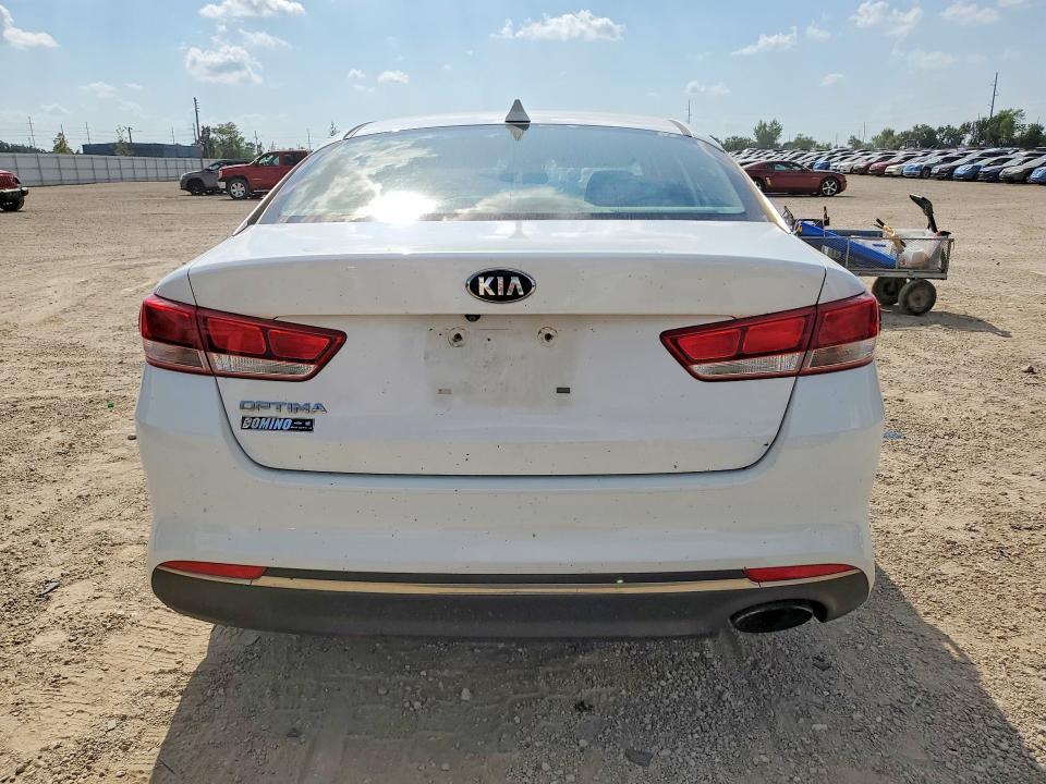 2016 Kia Optima VIN 5XXGT4L39GG055736 COPART salvage auction — MECHANICAL, IA - CERTIFICATE OF TITLE, sold $900 on 2026-07-25 (photo 6)