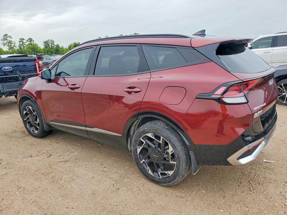 2025 Kia Sportage VIN 5XYK5CDF0SG249258 COPART salvage auction — WATER/FLOOD, Tx - Salvage Title-Flood Damage, sold $15,400 on 2026-07-28 (photo 2)