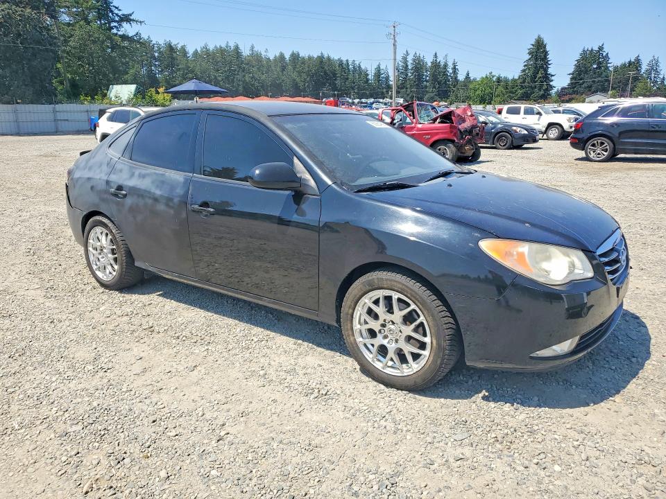 2010 Hyundai Elantra VIN KMHDU4AD0AU888995 COPART salvage auction — REAR END, WA - BILL OF SALE, sold $275 on 2026-07-31 (photo 4)