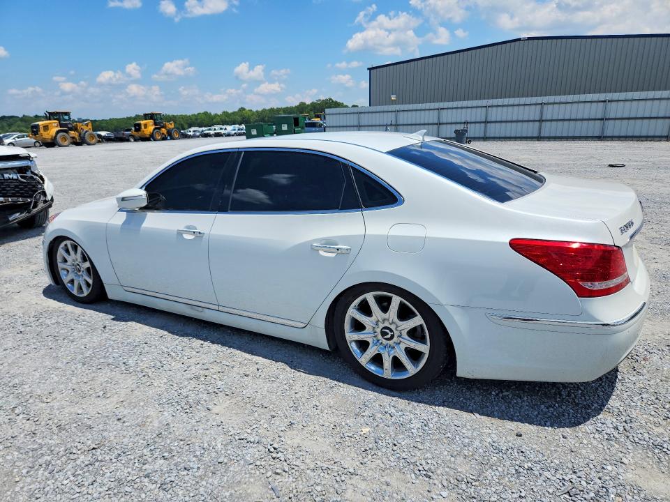 2011 Hyundai Equus VIN KMHGH4JF6BU034078 COPART salvage auction — FRONT END, NC - SALVAGE CERTIFICATE OF TITLE (P), sold $2,850 on 2026-07-22 (photo 2)