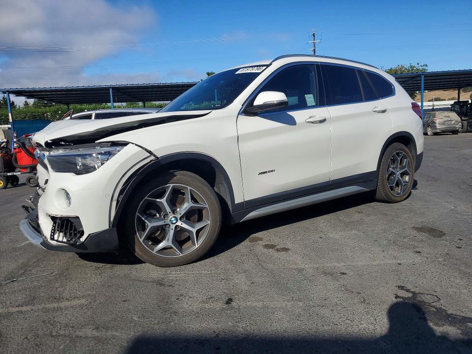 2017 BMW X1 VIN WBXHT3C3XH5F68231 COPART salvage auction — FRONT END, Ca - Salvage Certificate, sold $2,500 on 2026-08-04 (photo 1)
