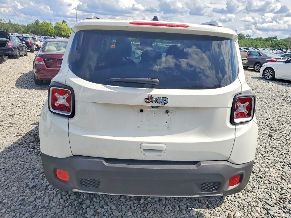 2018 Jeep Renegade VIN ZACCJBDB1JPH06441 COPART salvage auction — FRONT END, Ma - Cert Of Title-Salvage, sold $2,400 on 2026-08-12 (photo 6)