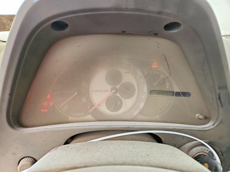 2005 Lexus Is VIN JTHBD192950094909 COPART salvage auction — INTERIOR BURN, Pa - Certificate Of Salvage, sold $1,200 on 2026-07-31 (photo 9)