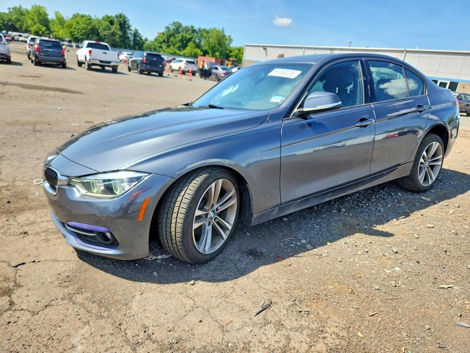 2016 BMW 3er VIN WBA8E3G56GNU03806 COPART salvage auction — UNDERCARRIAGE, Ct - Cert Of Title-Salvage, sold $3,300 on 2026-08-14 (photo 1)