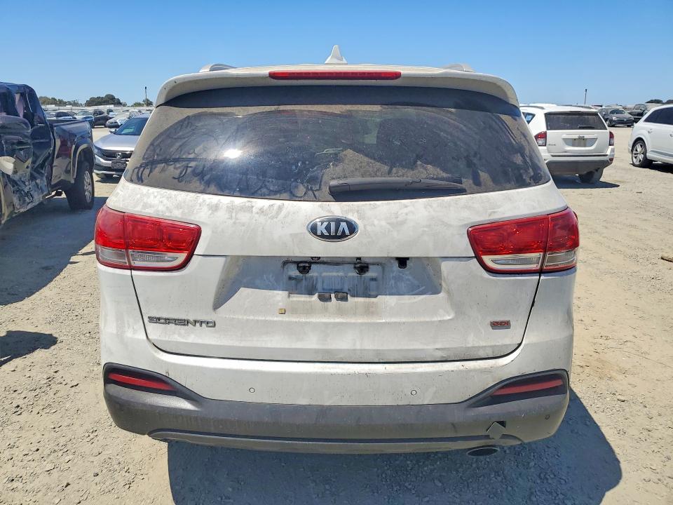 2016 Kia Sorento VIN 5XYPG4A3XGG035093 COPART salvage auction — FRONT END, Ca - Dis/Dlr/Exp App For Dup Clean, sold $950 on 2026-07-09 (photo 6)