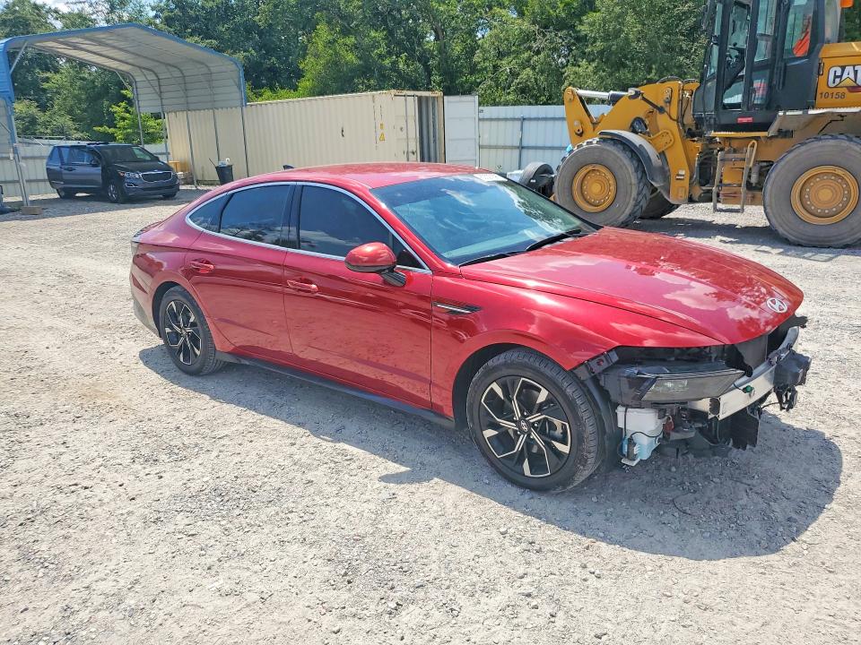 2025 Hyundai Sonata VIN KMHL64JA4SA432271 COPART salvage auction — FRONT END, Ga - Cert Of Title-Salvage, sold $6,700 on 2026-07-14 (photo 4)
