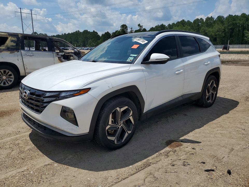2022 Hyundai Tucson VIN KM8JFCA11NU048744 COPART salvage auction — WATER/FLOOD, La - Cert Of Title-Salvage Flood, sold $7,900 on 2026-07-10 (photo 1)