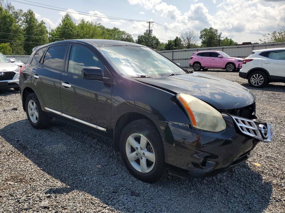 2013 Nissan Rogue sport VIN JN8AS5MVXDW604826 COPART salvage auction — FRONT END, NJ - CERT OF TITLE-SALVAGE (P), sold $400 on 2026-07-31 (photo 4)