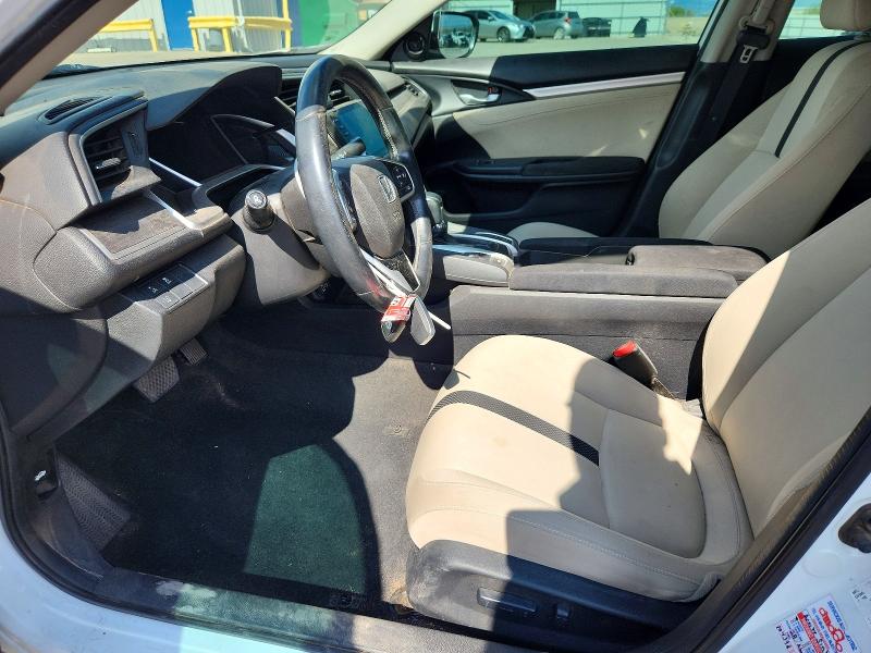 2019 Honda Civic VIN 19XFC1F3XKE206865 COPART salvage auction — FRONT END, Ca - Salvage Certificate, sold $6,100 on 2026-08-28 (photo 7)