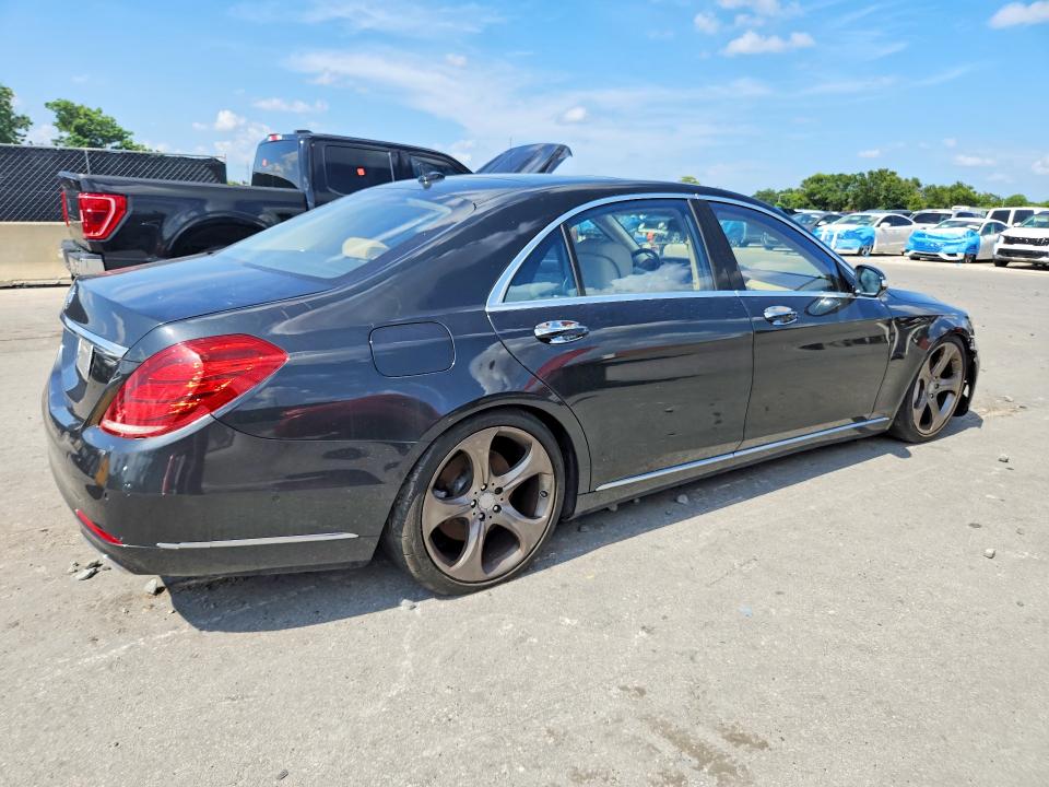 2015 Mercedes-benz S-klasse VIN WDDUG8CB0FA136887 COPART salvage auction — FRONT END, Fl - Certificate Of Title (P), sold $7,700 on 2026-08-10 (photo 3)