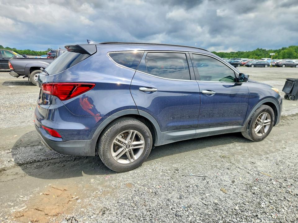 2017 Hyundai Santa fe VIN 5XYZU3LB4HG425995 COPART salvage auction — MECHANICAL, Sc - Certificate Of Title, sold $3,250 on 2026-07-25 (photo 3)