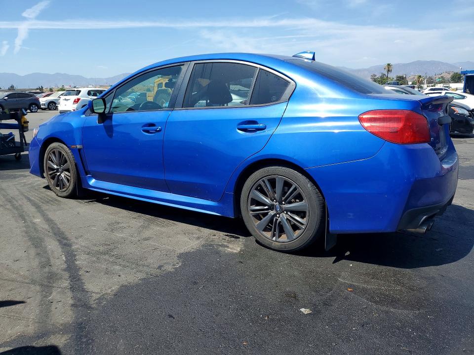 2017 Subaru Wrx VIN JF1VA1B63H9830463 COPART salvage auction — REAR END, CA - SALVAGE CERTIFICATE, sold $600 on 2026-07-27 (photo 2)