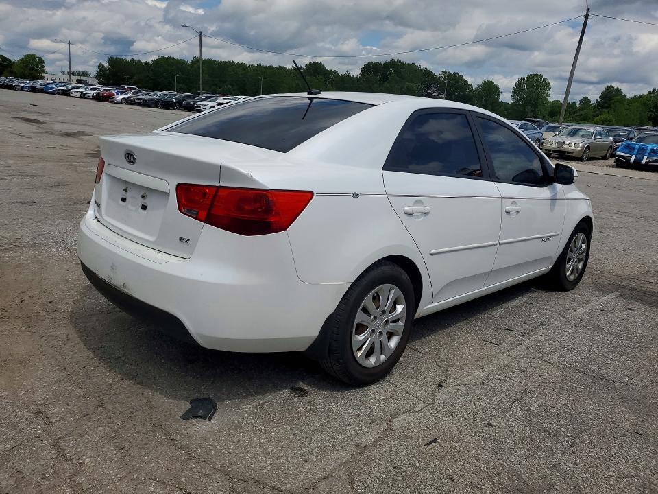 2012 Kia Forte VIN KNAFU4A21C5510089 COPART salvage auction — MINOR DENT/SCRATCHES, Salvage Title, sold $325 on 2026-07-23 (photo 3)