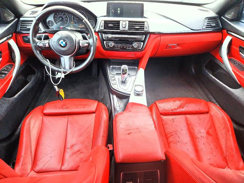 2017 BMW 4er VIN WBA4F7C53HG787476 COPART salvage auction — REAR END, Ny - Mv-907A Salvage Certificate, sold $5,200 on 2026-08-14 (photo 8)