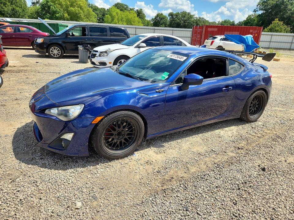 2016 Scion Fr-s VIN JF1ZNAA16G8704002 COPART salvage auction — WATER/FLOOD, Al - Cert Of Title-Flood Salvage, sold $900 on 2026-07-28 (photo 1)