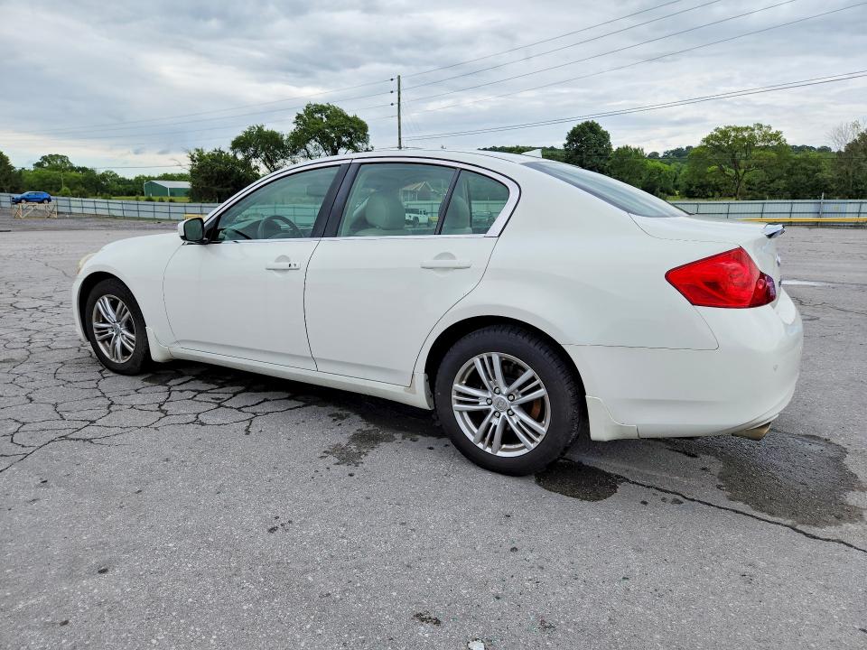 2013 Infiniti VIN JN1CV6AR7DM357112 COPART salvage auction — MINOR DENT/SCRATCHES, Tn - Certificate Of Title, sold $2,150 on 2026-07-15 (photo 2)