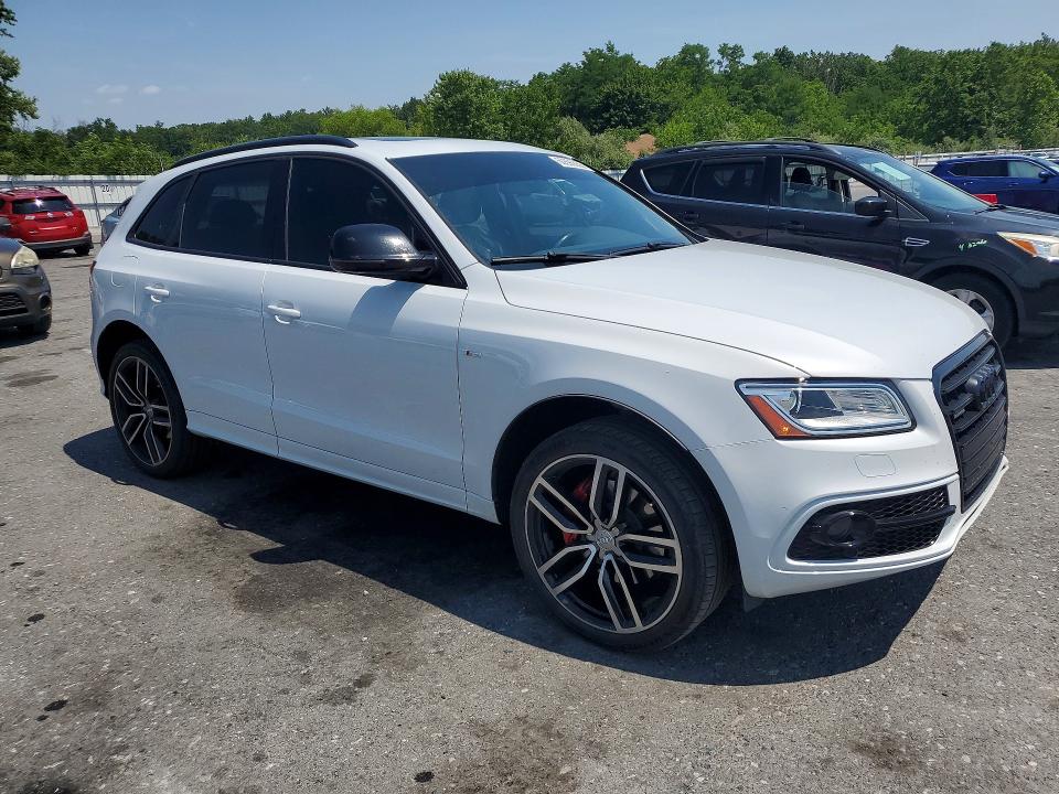2017 Audi Q5 VIN WA1D7AFPXHA033207 COPART salvage auction — FRONT END, Pa - Certificate Of Salvage, sold $675 on 2026-07-21 (photo 4)