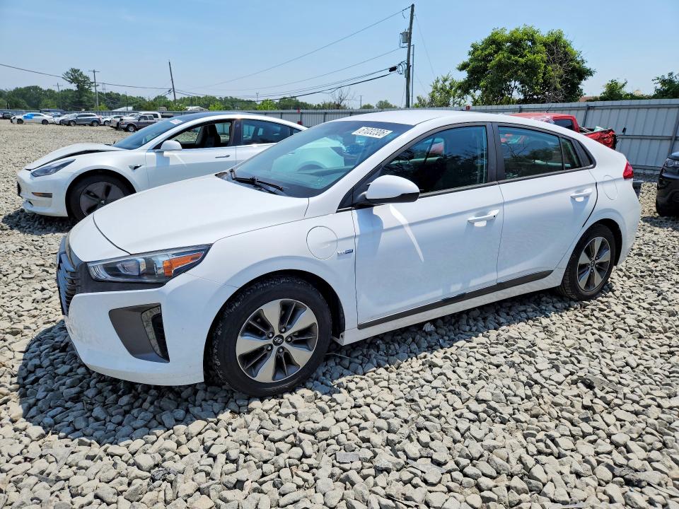 2019 Hyundai Ioniq hybrid VIN KMHC65LD2KU178569 COPART salvage auction — WATER/FLOOD, NJ - CERT OF TITLE-SALVAGE FLOOD, sold $275 on 2026-07-29 (photo 1)