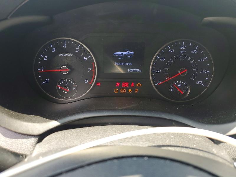 2018 Kia Stinger VIN KNAE15LA3J6035910 COPART salvage auction — MINOR DENT/SCRATCHES, Pa - Cert Of Title (P), sold $3,550 on 2026-07-07 (photo 9)