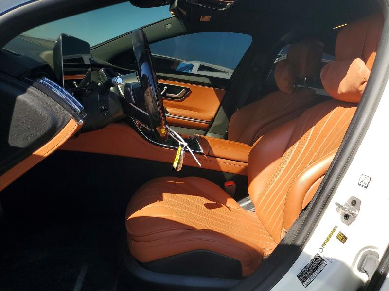 2023 Mercedes-benz S-klasse VIN W1K6G7GB3PA203674 COPART salvage auction — FRONT END, Ca - Dis/Dlr/Exp Only Clean Title (P), sold $58,000 on 2026-07-29 (photo 7)