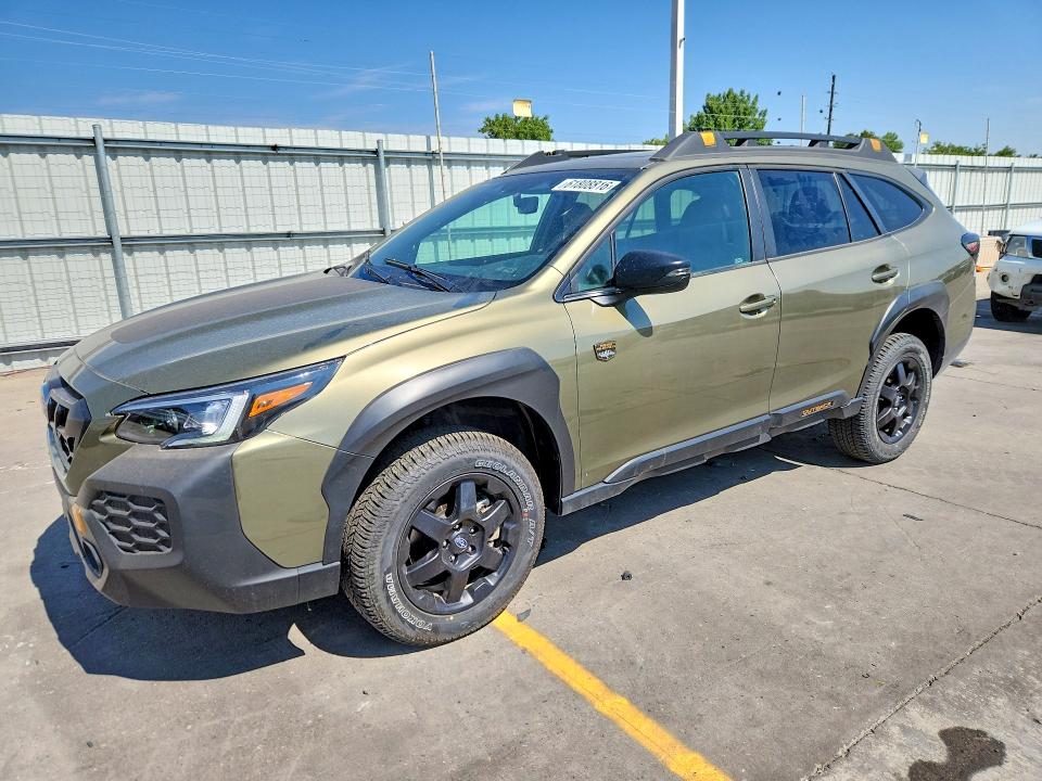 2025 Subaru Outback VIN 4S4BTGUD5S3143285 COPART salvage auction — FRONT END, CO - SALVAGE TITLE (P), sold $19,200 on 2026-07-27 (photo 1)