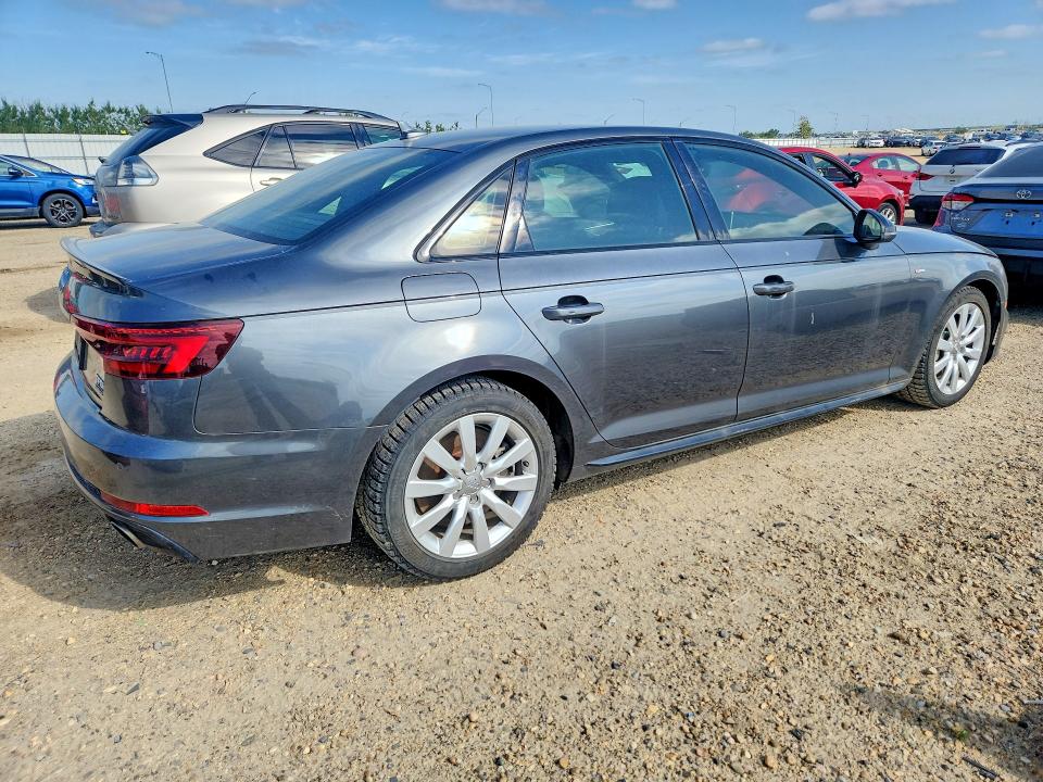 2018 Audi A4 VIN WAURNAF43JA211307 COPART salvage auction — FRONT END, AB - BOS - SALVAGE, sold $7,200 on 2026-07-23 (photo 3)
