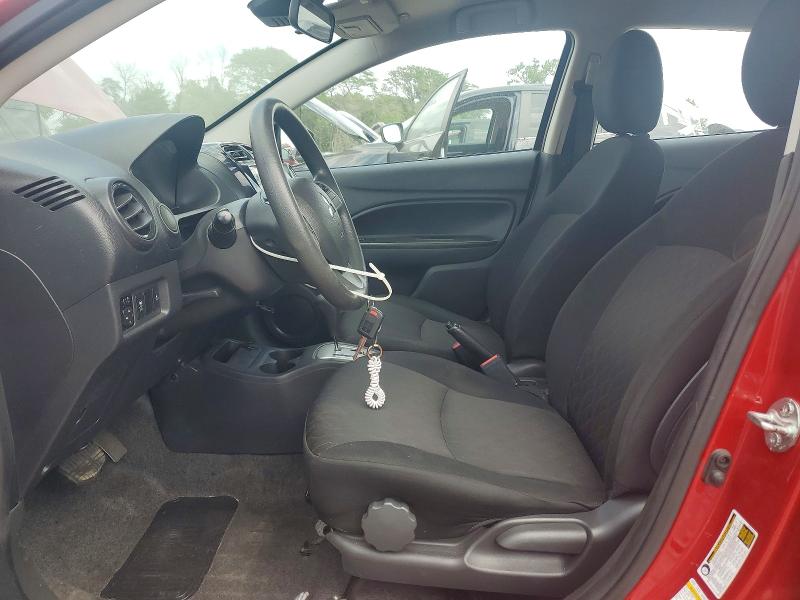 2022 Mitsubishi Mirage VIN ML32AUHJ6NH006701 COPART salvage auction — FRONT END, Ia - Cert Of Title-Salvage Title, sold $2,000 on 2026-07-31 (photo 7)