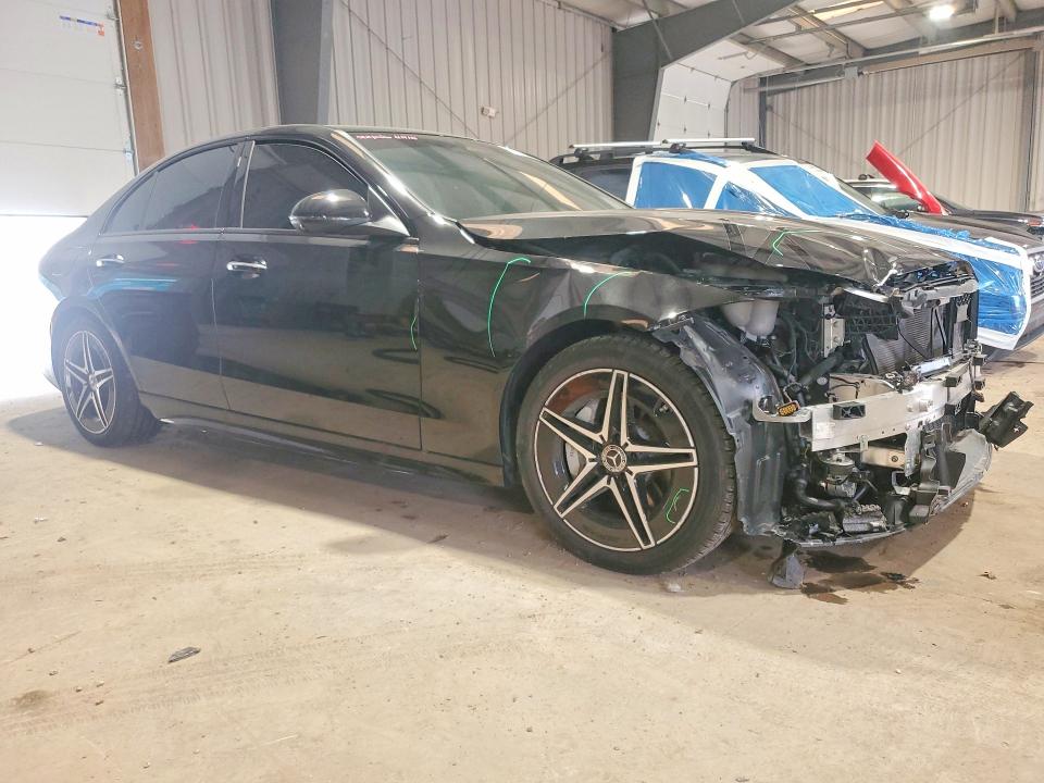 2024 Mercedes-benz C-klasse VIN W1KAF4HB5RR182521 COPART salvage auction — FRONT END, Pa - Certificate Of Salvage, sold $19,100 on 2026-08-19 (photo 4)