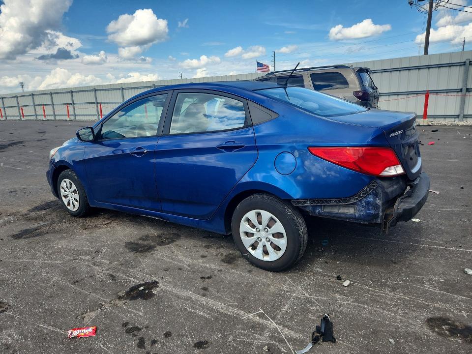 2023 Suzuki VIN KMHCT4AE5GU990244 COPART salvage auction — REAR END, Fl - Cert Of Title Slvg Rebuildable, sold $500 on 2026-07-29 (photo 2)