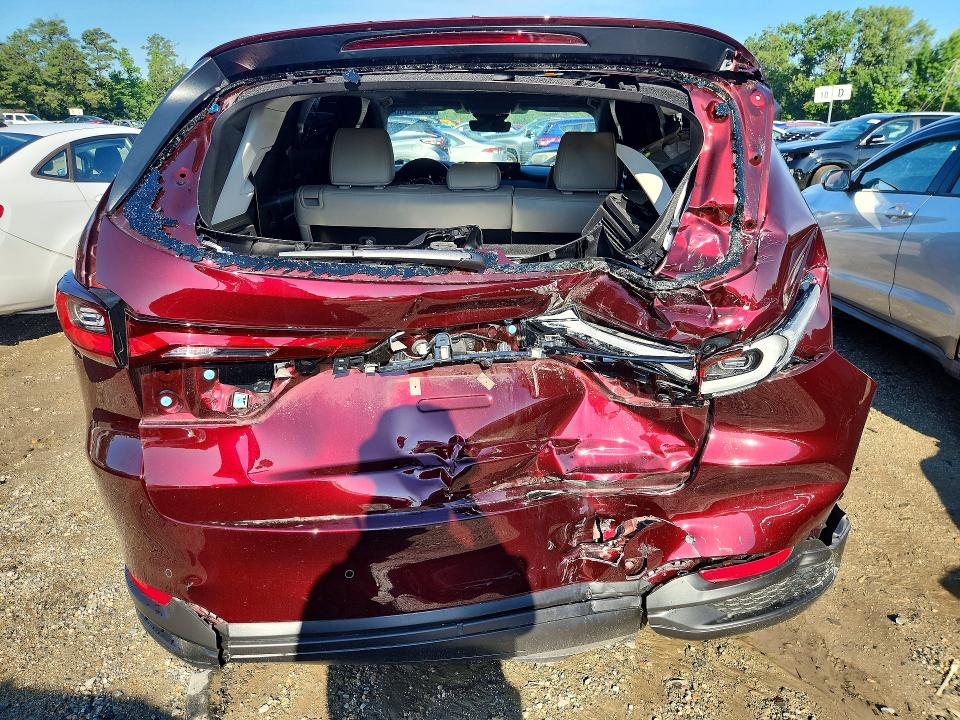 2026 Mazda Cx-90 VIN JM3KKCHD2T1376409 COPART salvage auction — REAR END, Va - Cert Of Title - Salvage, sold $10,100 on 2026-09-01 (photo 6)