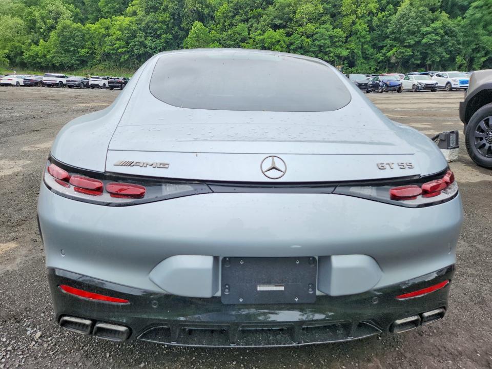 2025 Mercedes-benz AMG GT VIN W1KRJ8AB5SF006031 COPART salvage auction — FRONT END, Nj - Cert Of Title-Salvage, sold $10,200 on 2026-07-09 (photo 6)