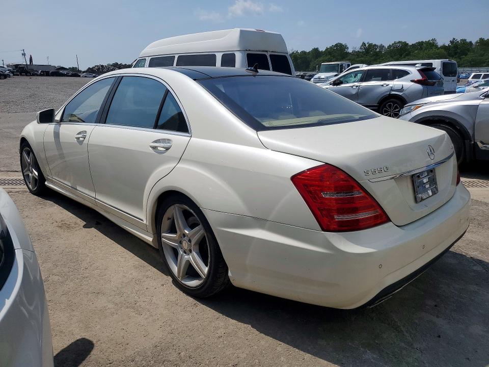 2010 Mercedes-benz S class VIN WDDNG8GB6AA350287 COPART salvage auction — REAR END, NY - MV-907A SALVAGE CERTIFICATE, sold $3,900 on 2026-08-04 (photo 2)