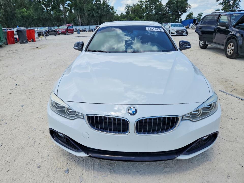 2014 BMW 4er VIN WBA3V5C57EJ969148 COPART salvage auction — MINOR DENT/SCRATCHES, Fl - Cert Of Title Slvg Rebuildable, sold $6,800 on 2026-08-18 (photo 5)