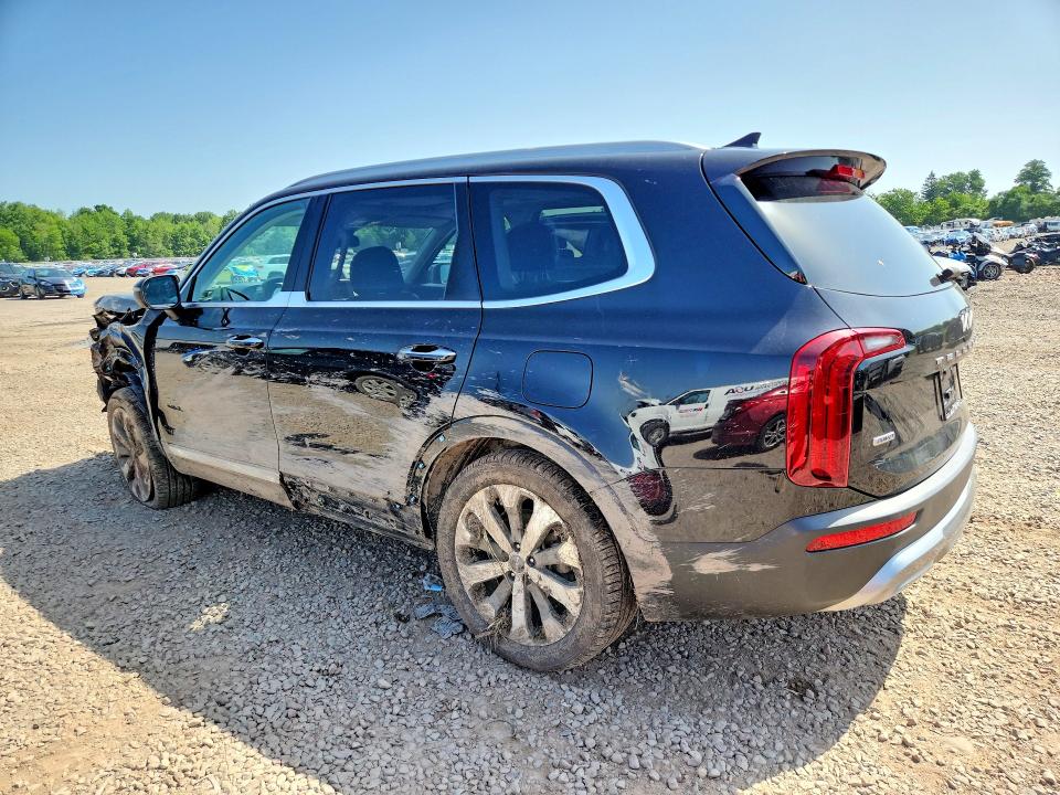 2022 Kia Telluride VIN 5XYP6DHCXNG216944 COPART salvage auction — FRONT END, NY - MV-907A SALVAGE CERTIFICATE, sold $5,400 on 2026-07-20 (photo 2)