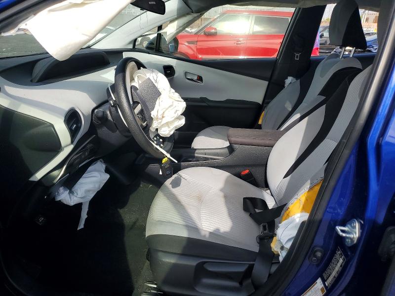 2017 Toyota Prius VIN JTDKBRFU2H3045713 COPART salvage auction — FRONT END, Ca - Salvage Certificate, sold $1,000 on 2026-07-31 (photo 7)