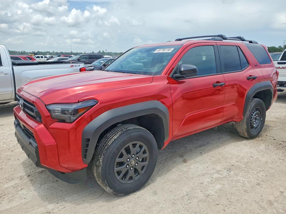 2026 Toyota 4runner VIN JTEVA5AR9T5009876 COPART salvage auction — SIDE, Tx - Salvage Vehicle Title, sold $24,100 on 2026-07-19 (photo 1)