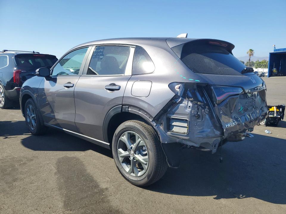 2026 Honda Hr-v VIN 3CZRZ1H31TM736491 COPART salvage auction — REAR END, Ca - Salvage Certificate, sold $9,400 on 2026-08-24 (photo 2)