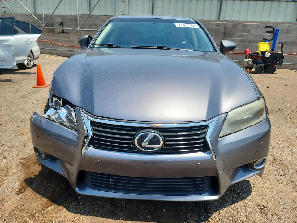 2013 Lexus Gs 350 VIN JTHBE1BL8D5008670 COPART salvage auction — FRONT END, NM - CERT OF TITLE-SALVAGE, sold $2,650 on 2026-08-31 (photo 5)