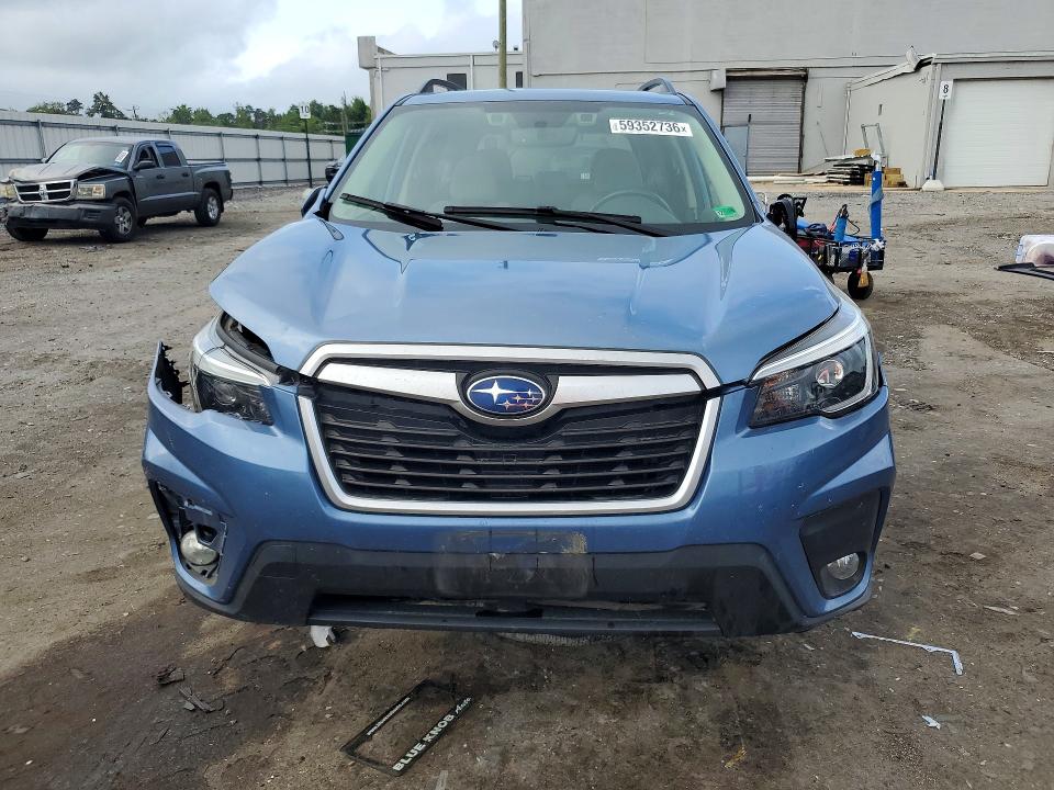2021 Subaru Forester VIN JF2SKAFC2MH435394 COPART salvage auction — FRONT END, Va - Cert Of Title - Salvage, sold $3,350 on 2026-07-22 (photo 5)